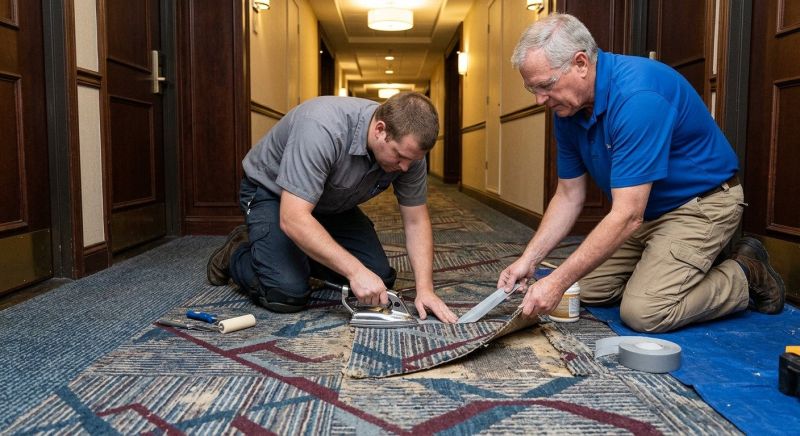 Stair Carpet Repair in Olathe, KS